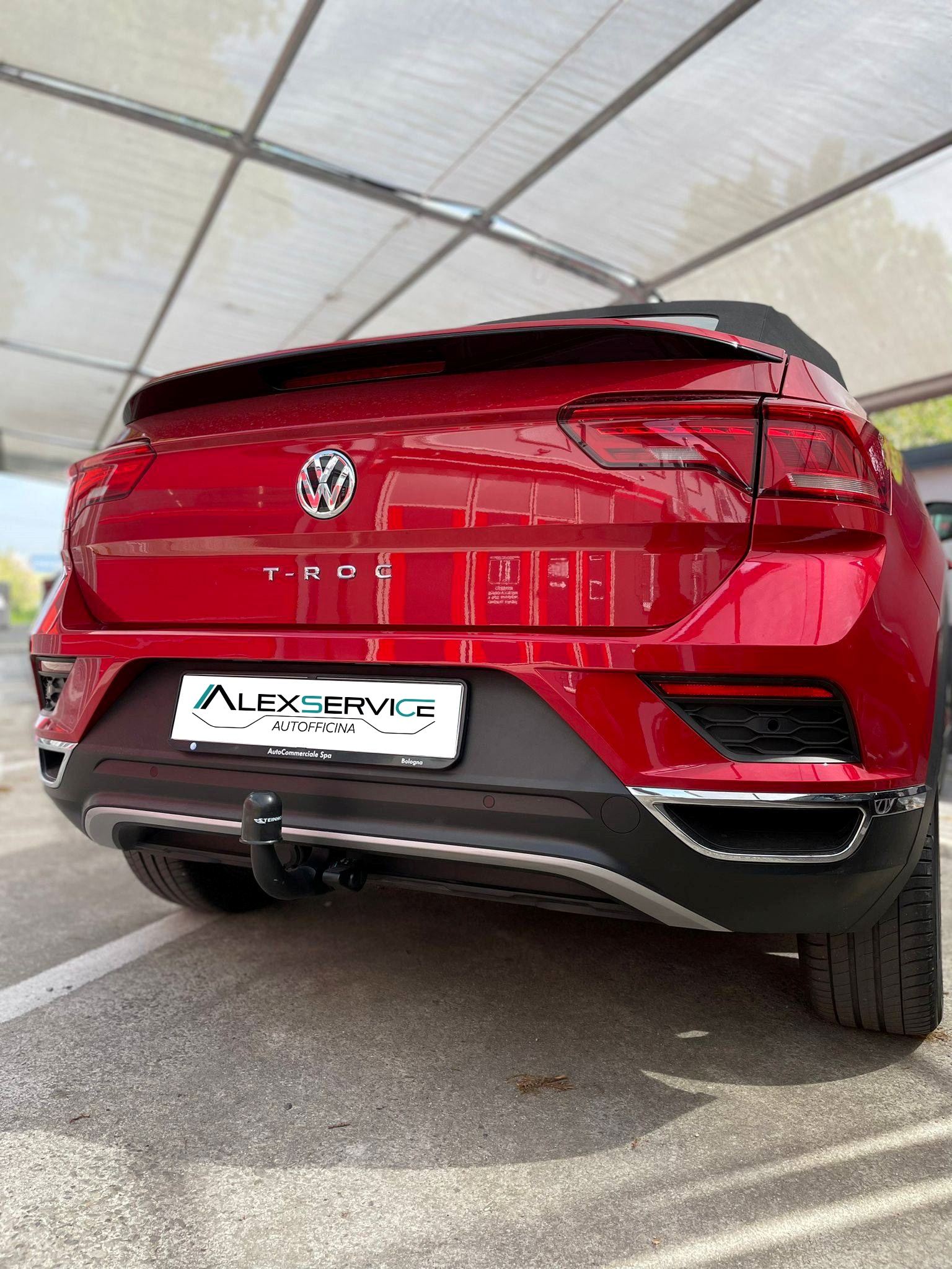 autofficina-alex-service-gancio traino verticale Volkswagen T-Roc